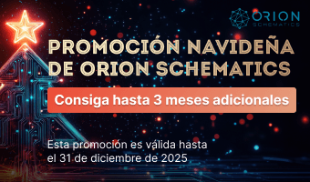 ¡Consigue meses adicionales de Orion Schematics!